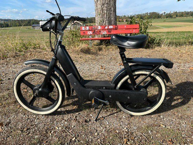 Piaggio Mofas: Piaggio Ciao C7E2, schwarz, mit Ausweis – Gebraucht aus Hettlingen von AumSp