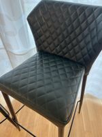 Schöne grüne Barhocker (Leder)