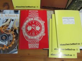 Grosses Lot Uhren Technik, Kataloge, Uhren Fachkunde