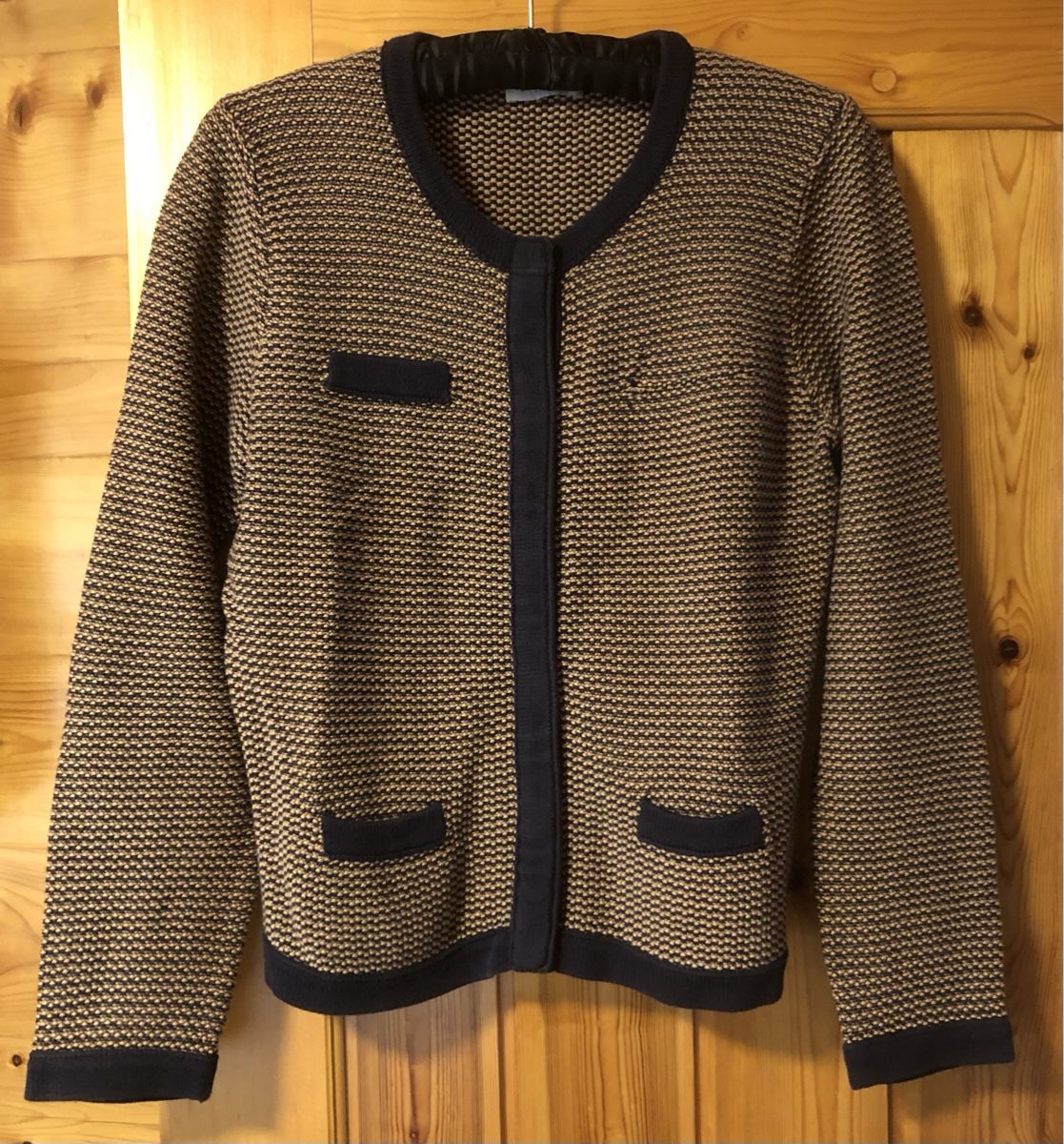 Brax Giacche: JACKE von Brax, marine/caramel – Difettoso da Mühlebach (Goms) venduto da chr_q6d8