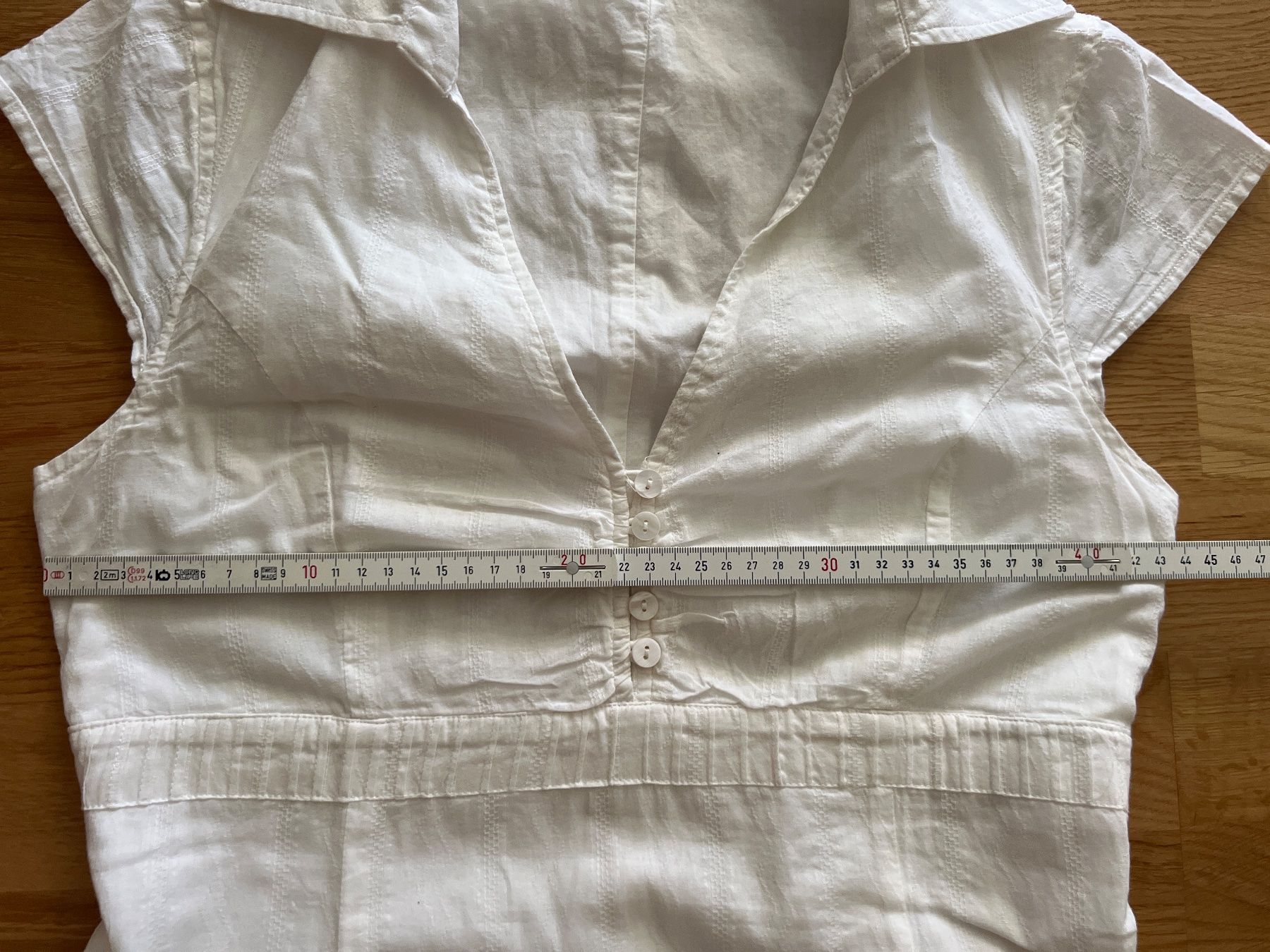 Avant Premiere Kleider: weisses Baumwollkleid AP M – Gebraucht aus Spiez von Vemai 5