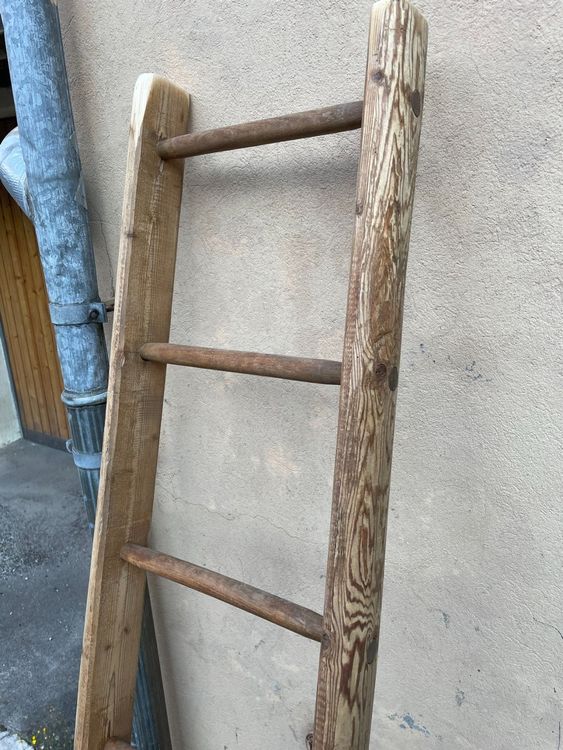 Alte Holzleiter Wunderschön / Bauernleiter / Rustikal Kaufen auf Ricardo