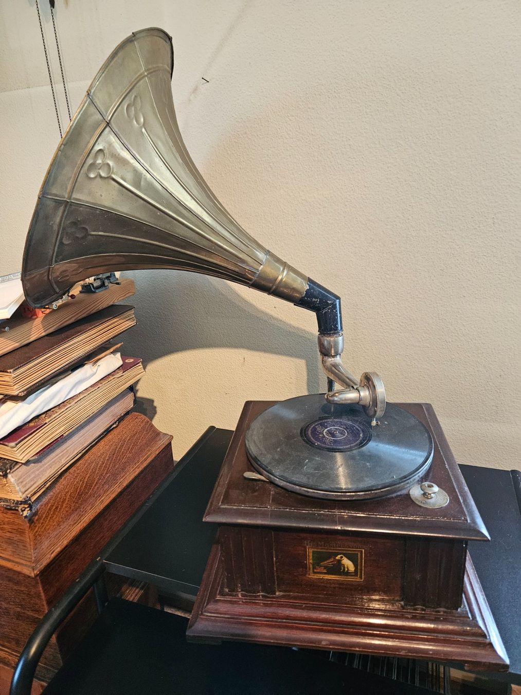 Plattenspieler: Antiker Grammophon "His Master's Voice" – Gebraucht aus Regensdorf von Ranti2 2