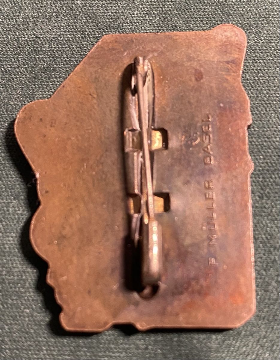 Spille & Fermagli: Fasnachts-Plakette 1948, Kupfer – Nuovo e nell'imballaggio originale da Allschwil venduto da Deal_Tiger99 1