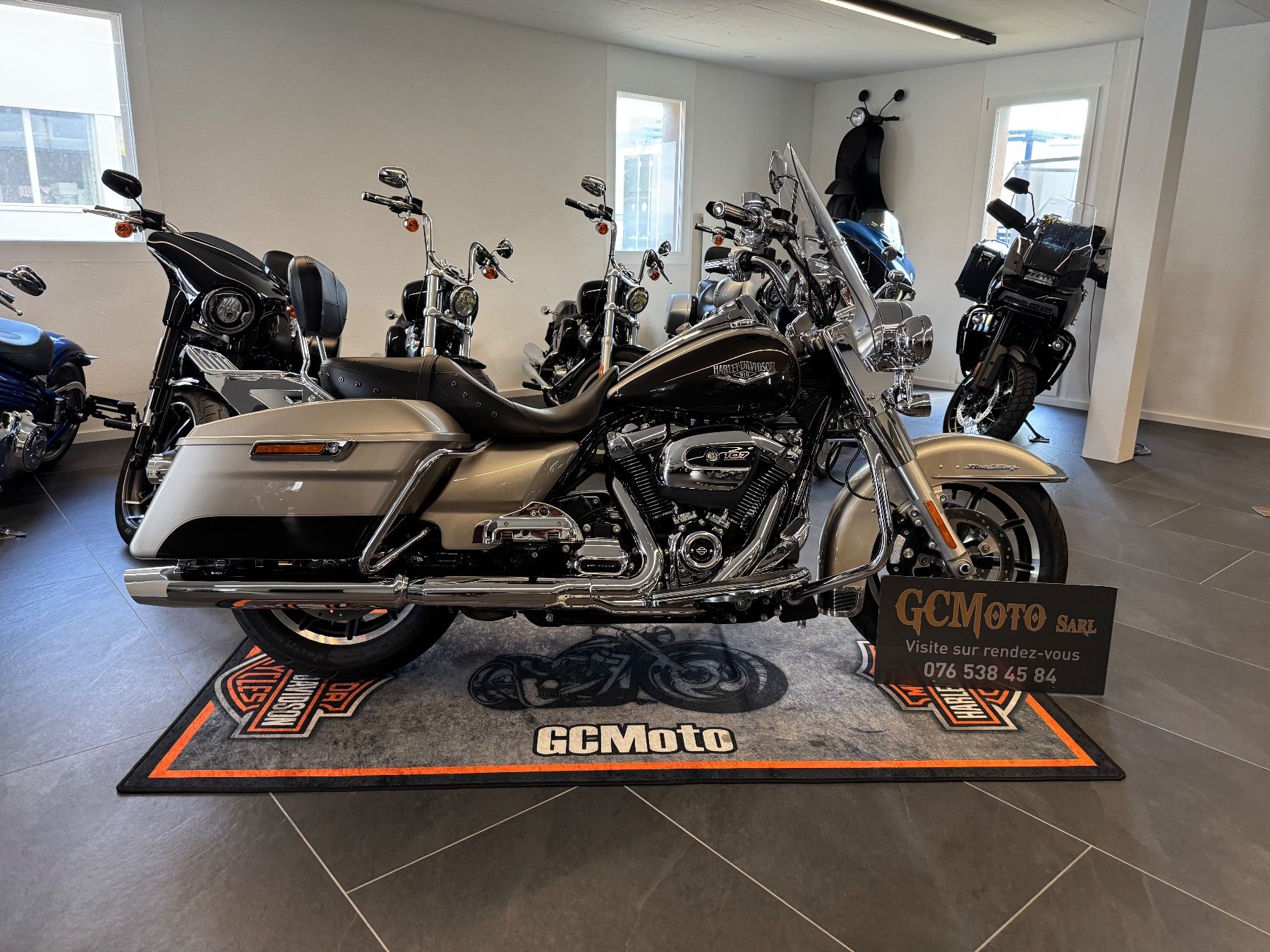 Harley-Davidson Touring: Harley Davidson Road King 107 Touring LEASING POSSIBLE – Usato da Echallens venduto da HD90 3