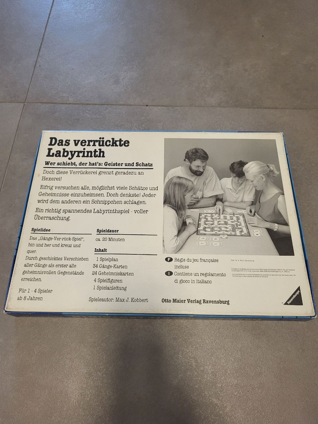 Ravensburger Giochi: Das verrückte Labyrinth von Ravensburger – Nuovo (secondo la descrizione) da Biel/Bienne venduto da Aare5 3