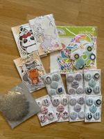 Grosses Set an DieCuts & Klebe Butto - perfekt zum Basteln!