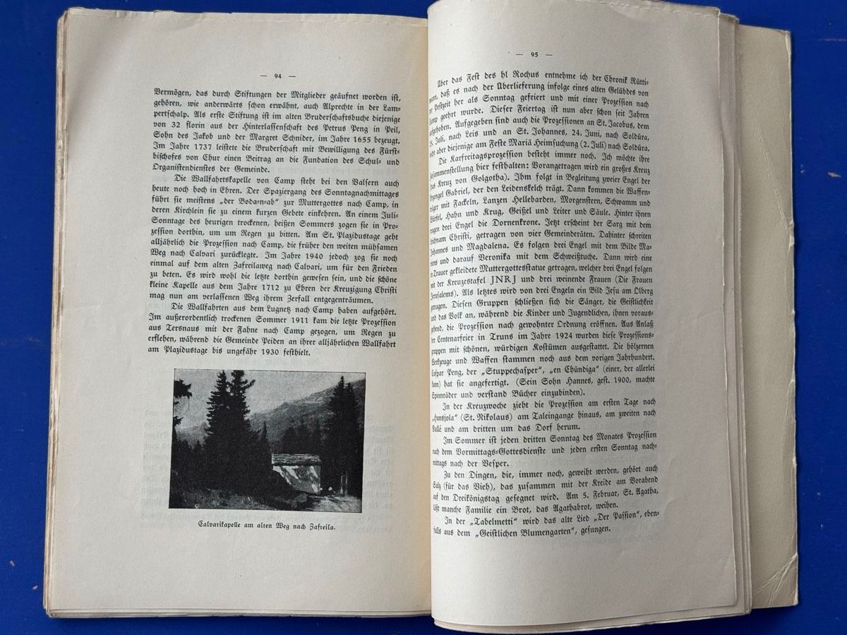 Libri: Bei den Walsern des Valsertales. – Usato da Adliswil venduto da buch_und_kunst 3