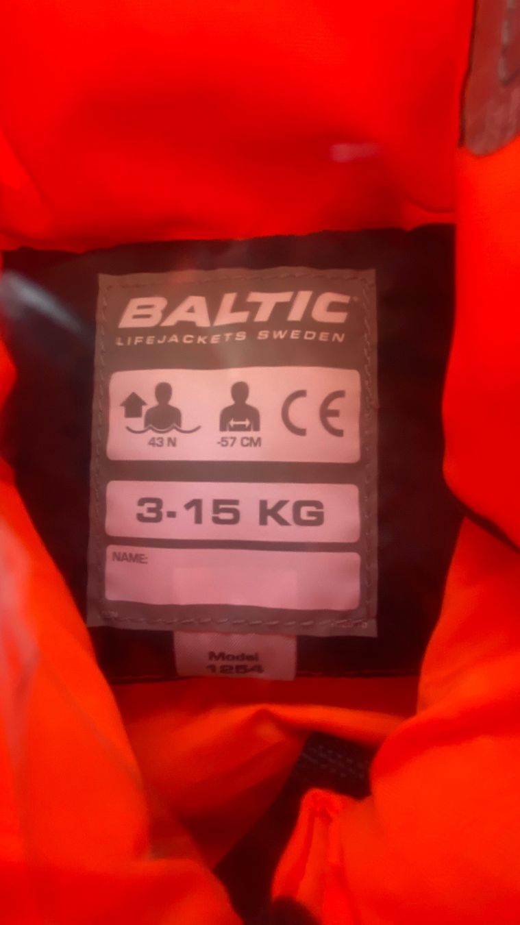 Baltic Giubbotti di salvataggio: Schwimmweste Baltic - Baby - NEU – Nuovo e nell'imballaggio originale da Freienbach venduto da JuH94 3