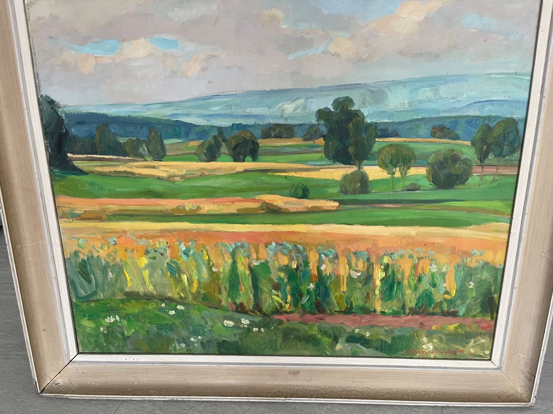 Gemälde: Arnold Eichenberger - Landschaftsbild – Gebraucht aus Wiesendangen von Hipposky1 1