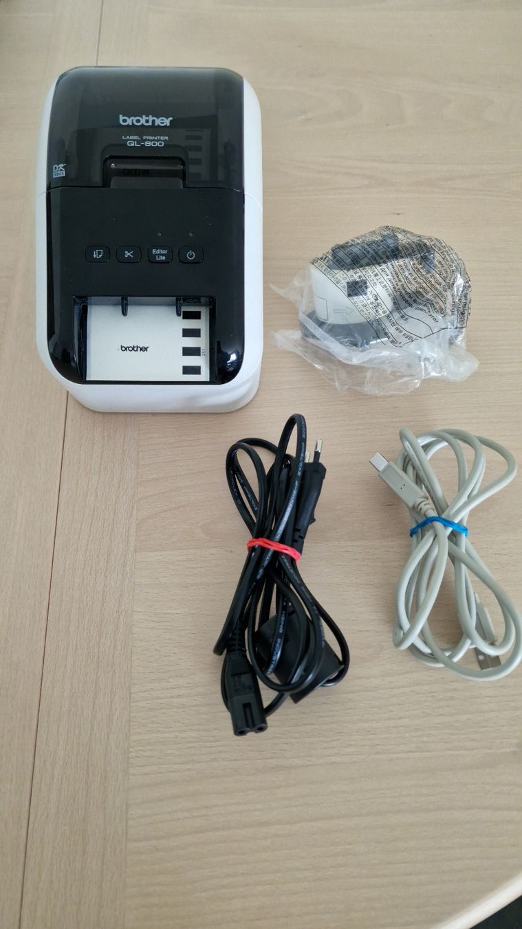 Brother Drucker: Brother QL-800 – Gebraucht aus Unterentfelden von log_b9sk 1