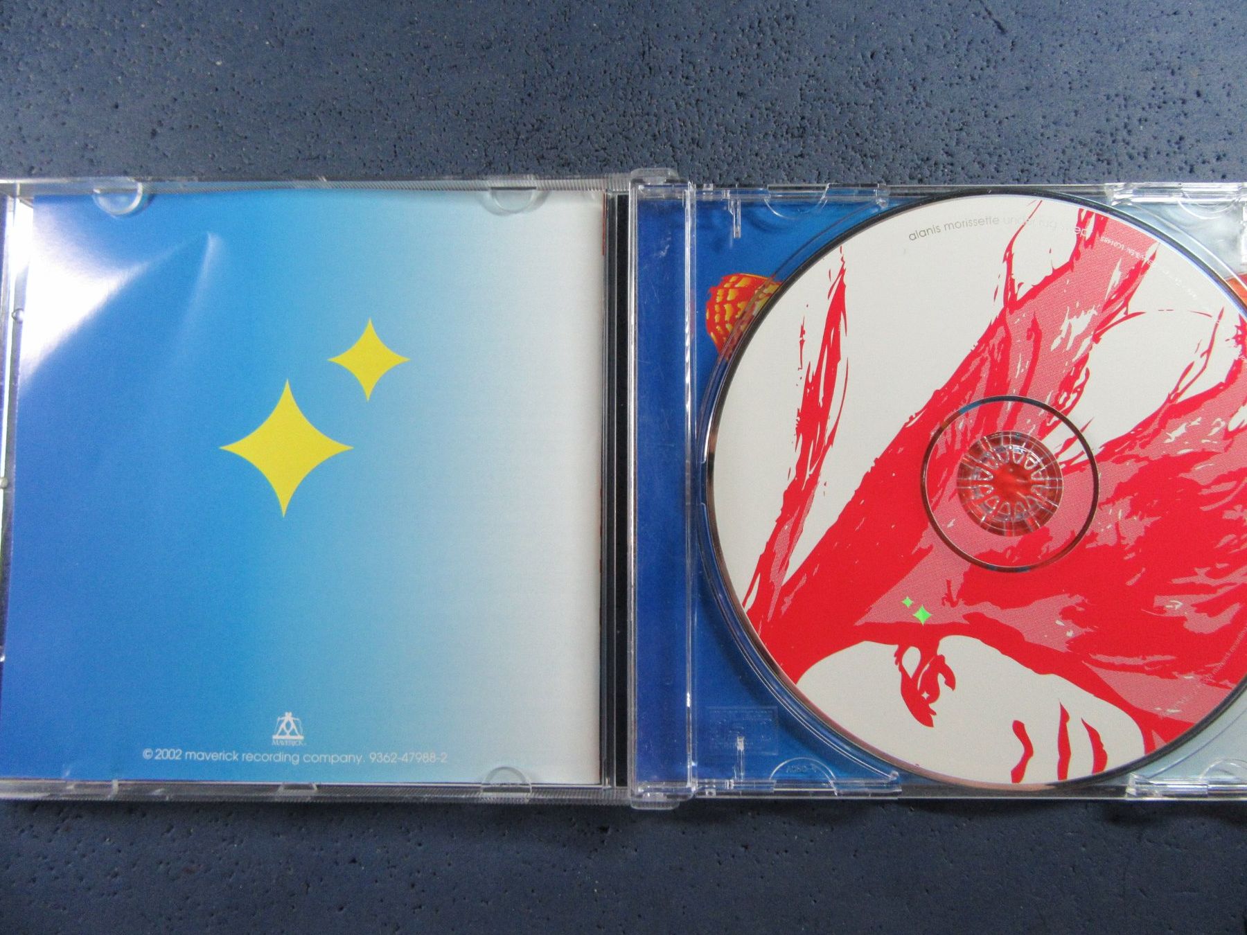 CD: ALANIS MORISSETTE CD " UNDER RUG SWEPT " " HANDS CLEAN " – Usato da Ettingen venduto da Hausi4711 2