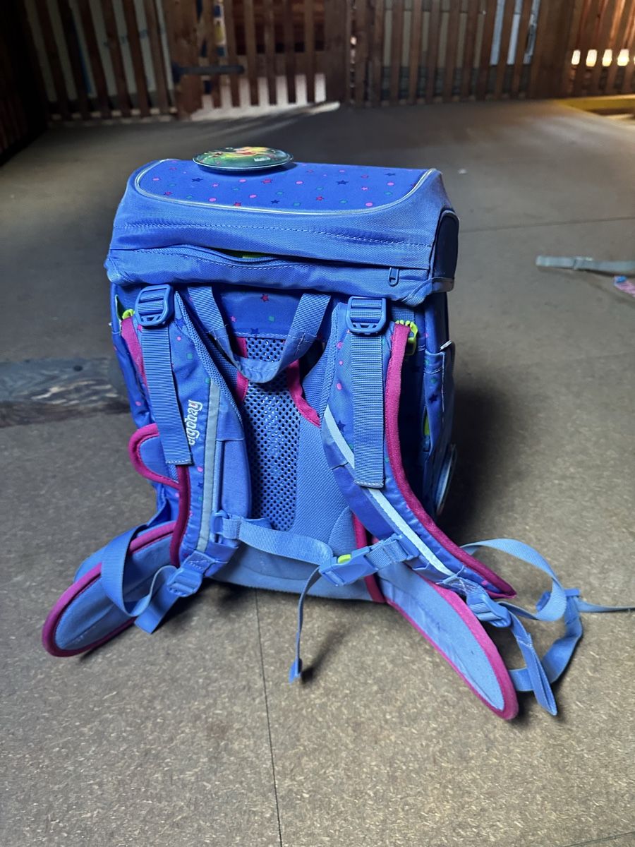 Ergobag Kindertaschen: Ergobag Set Schulranzen/Rucksack, mit Etui und Turnsack – Gebraucht aus Zürich von Flokke33 2
