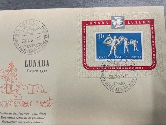 Tutti i francobolli: Lot 6 CH Briefe mit Blocks/Blockausschnitte – Usato da Sirnach venduto da Melisangi 4