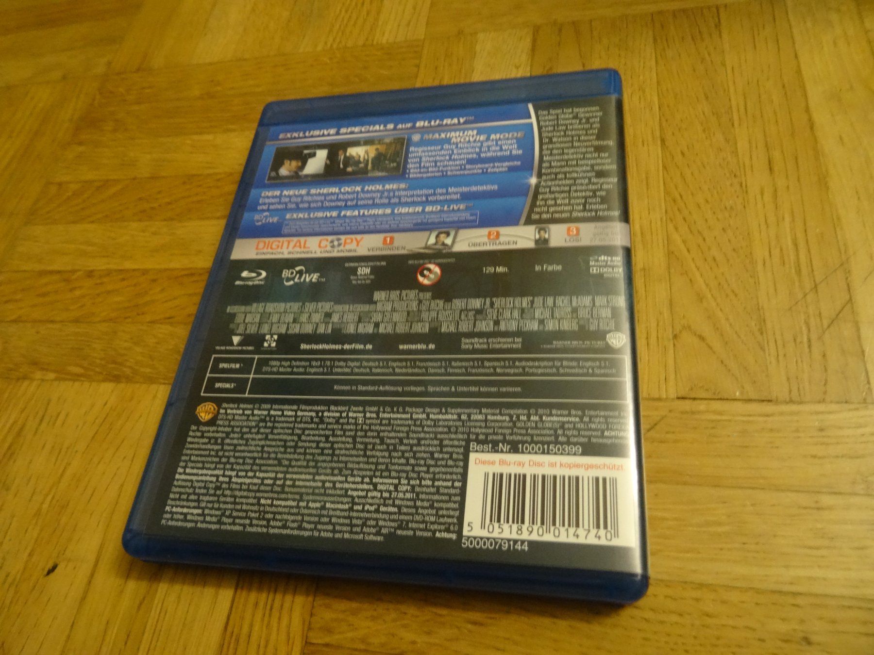 Tutti i DVDs: Sherlock Holmes BLU-RAY – Usato da Olten venduto da Disc-Verkauf 2