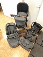 abc design 4air Kinderwagen mit isofix unde Sonnenschirm