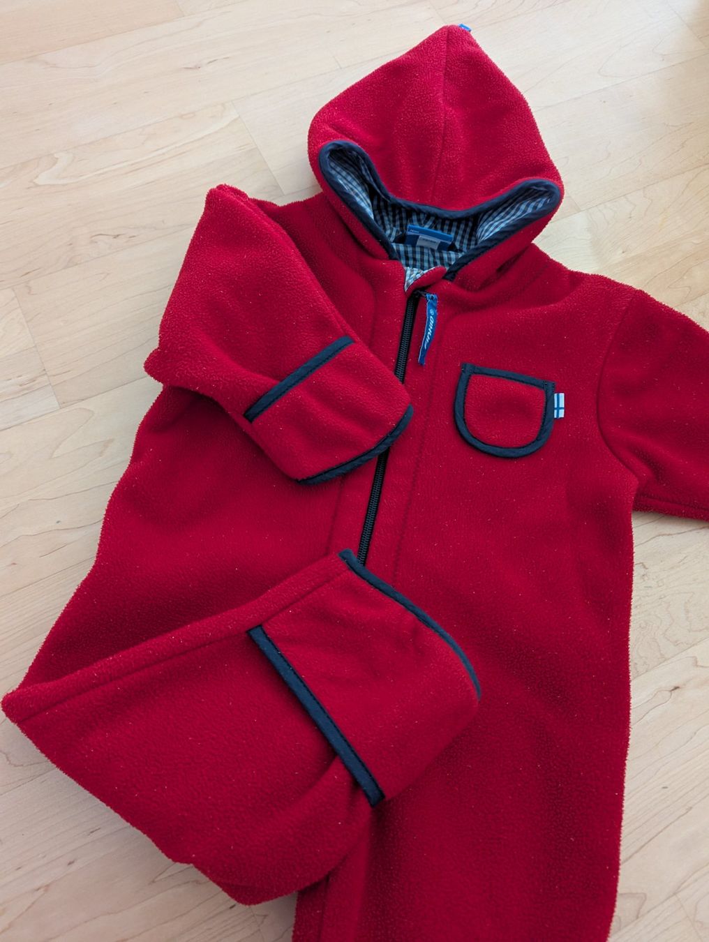 Finkid Completi: Finkid "Puku" Fleeceoverall Gr.70/80 – Usato da Uster venduto da petches 2