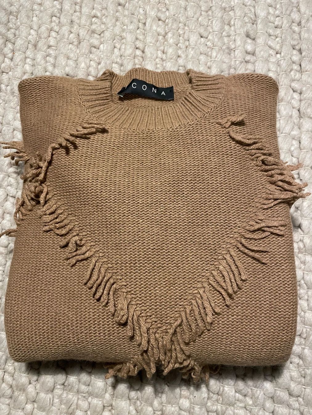 Maglioni & Felpe: ICONA Strickpullover mit Fransen, Grösse M, neu – Nuovo (secondo la descrizione) da Muttenz venduto da flowers04 1