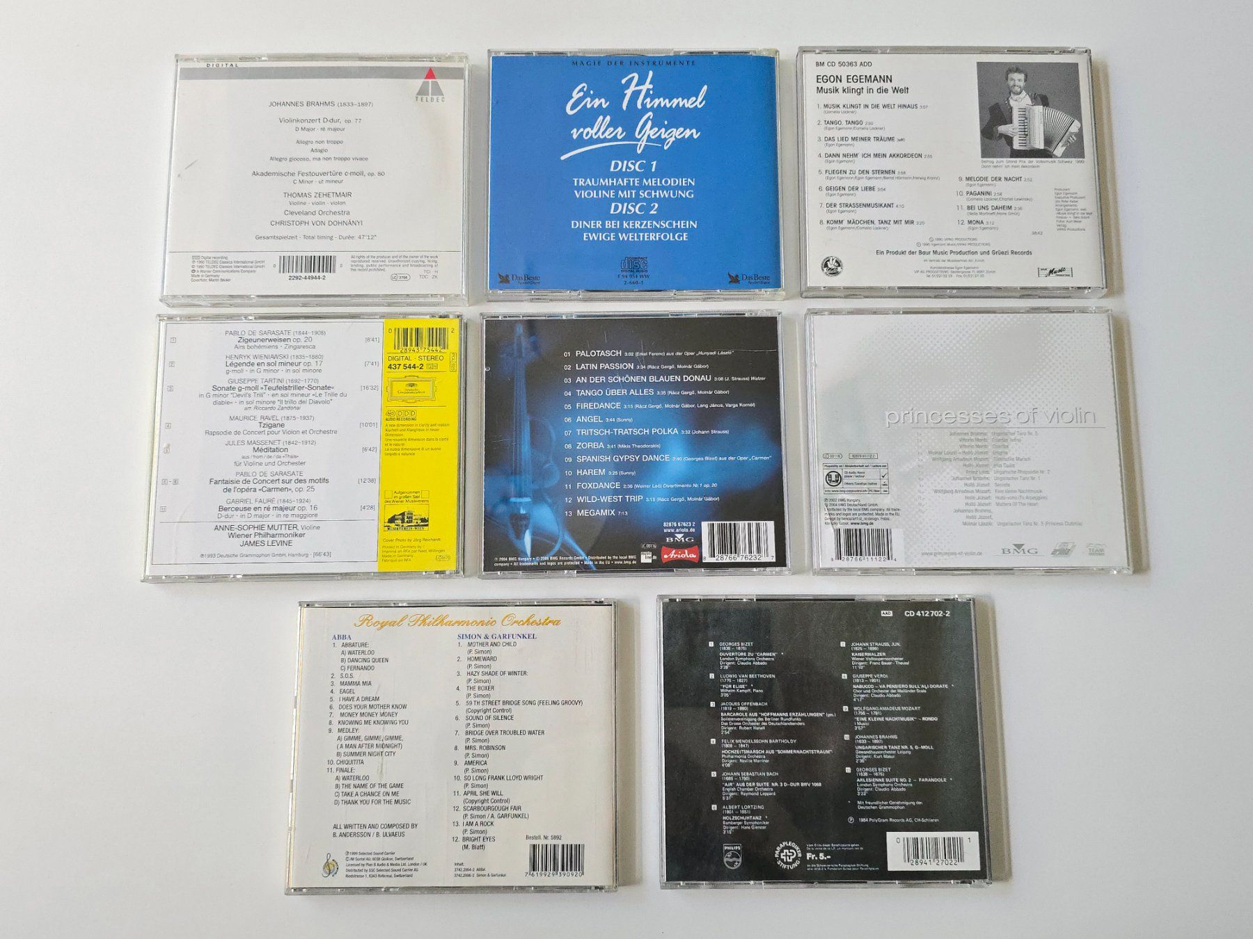 CDs: 9 CD Paket Violine – D'occasion à Dättlikon par Wundertuete_ 1