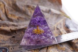 Orgonit Pyramide  Amethyst Baum   WOW   Räumung    (1)