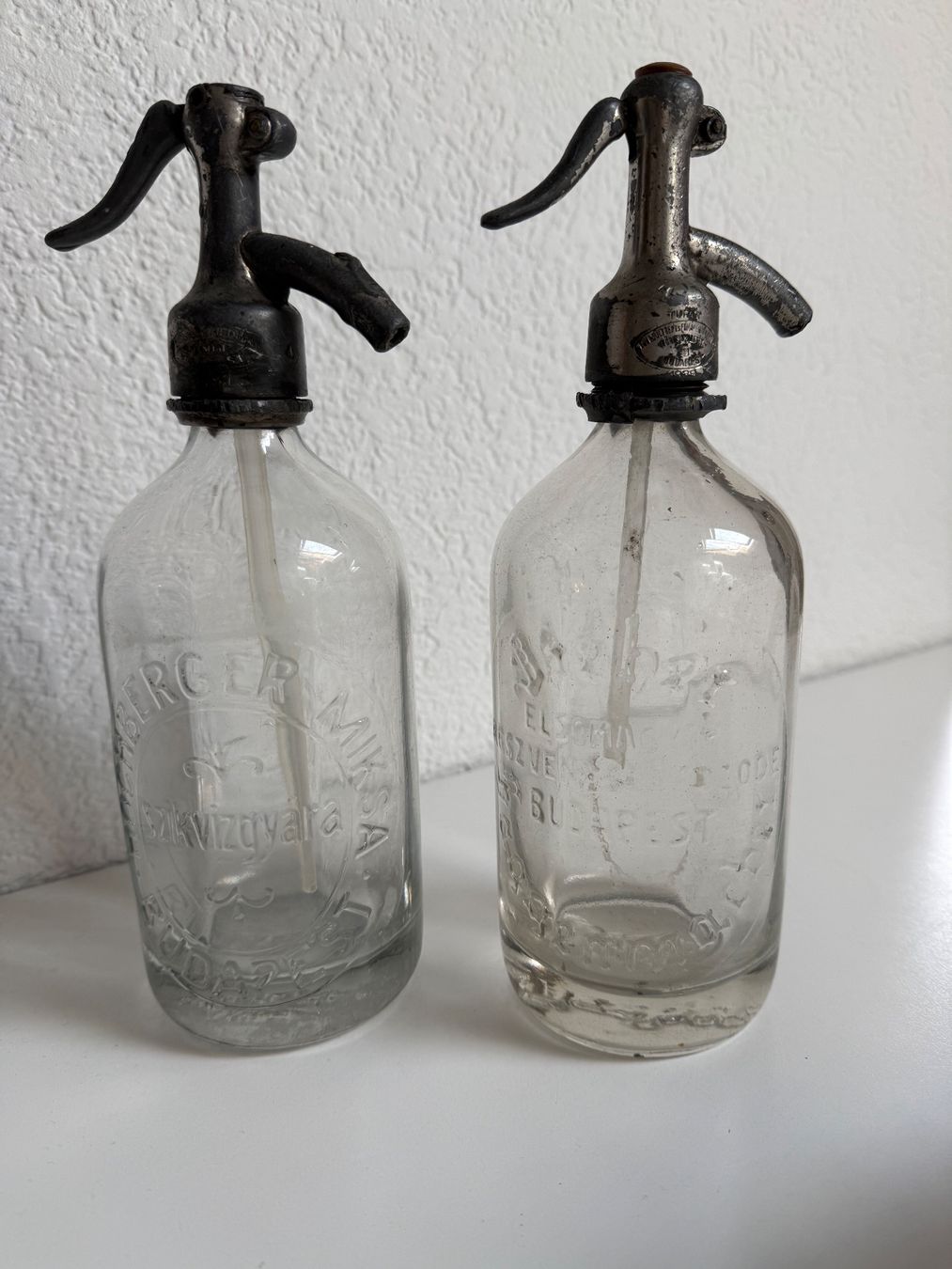 Bottiglie: Deux Siphons de Budapest – Usato da Céligny venduto da kimag1