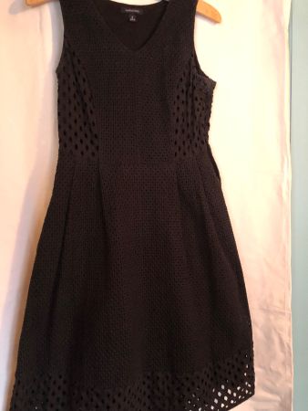Schönes Casual Kleid, dunkelblau, 36, Lands‘End
