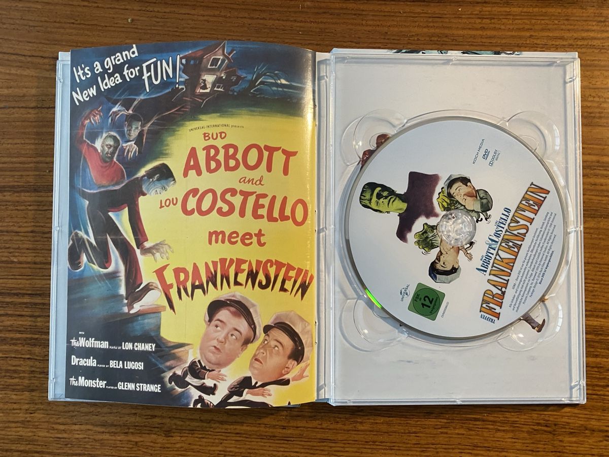 Tutti i DVDs: DVD: Abbott und Costello treffen Frankenstein, rar – Usato da Rüschlikon venduto da Granulat204 1