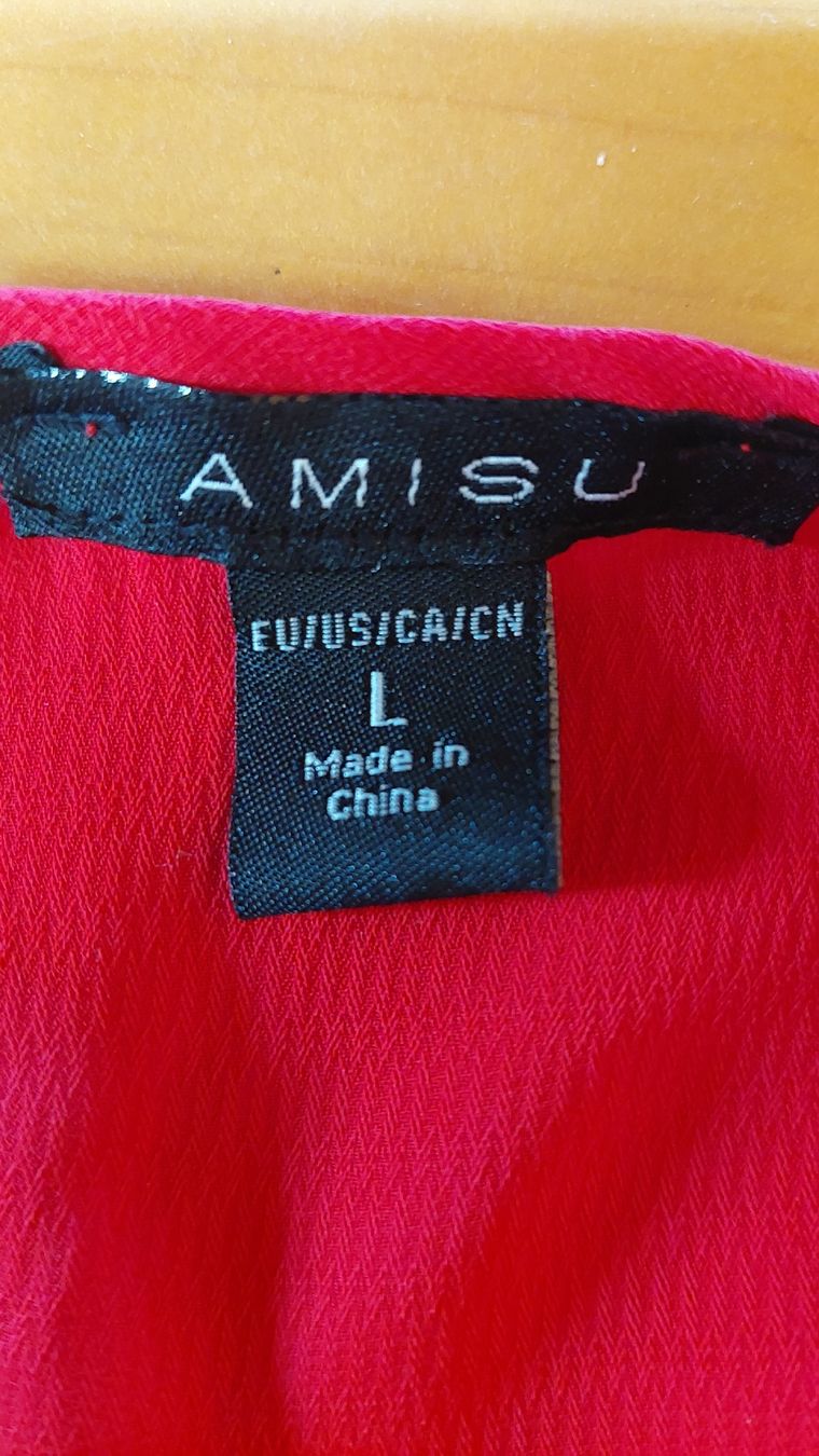Camicette: Belle blouse rouge, taille L – Nuovo (secondo la descrizione) da Marsens venduto da fripe-milodon 4
