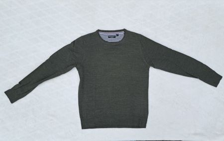Herrenpullover Brave Soul London Gr. L, olivgrün