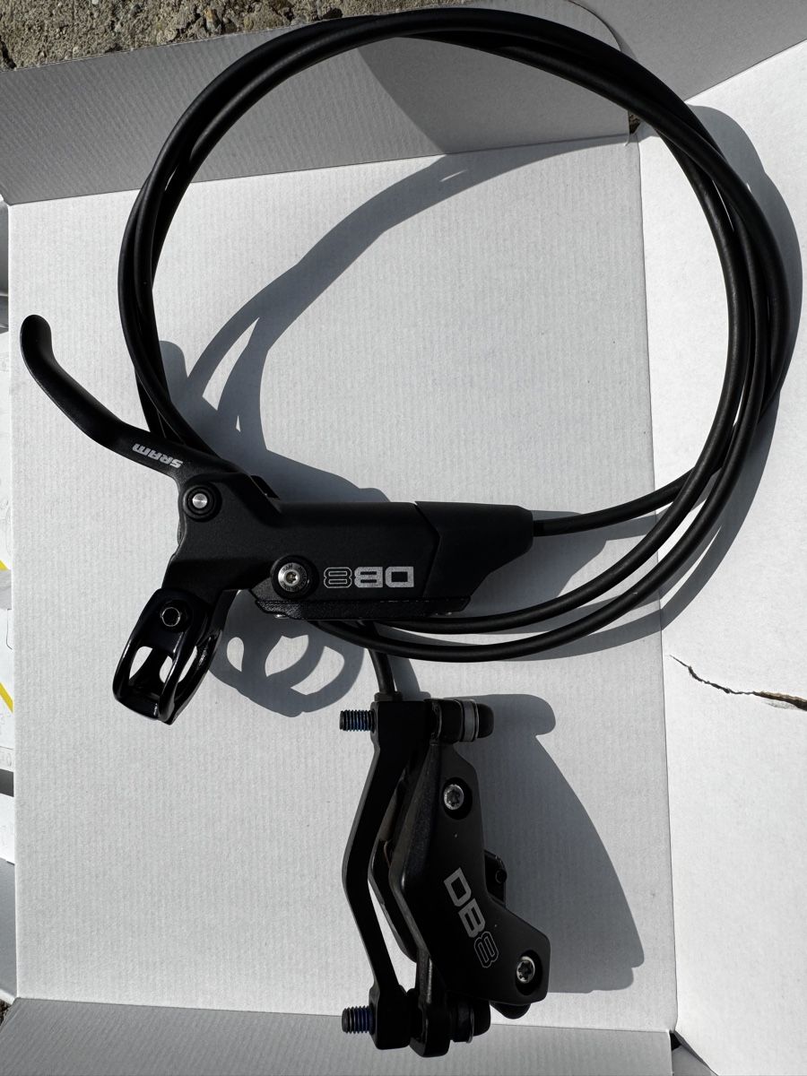 Sram Pezzi di ricambio: Kompl. SRAM DB8 Bremssytem mit 200mm Bremsscheiben – Usato da Oberbuchsiten venduto da Luethy81 1