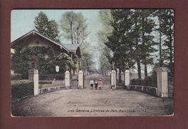 GENEVE - Entrée du Parc Révilliod
