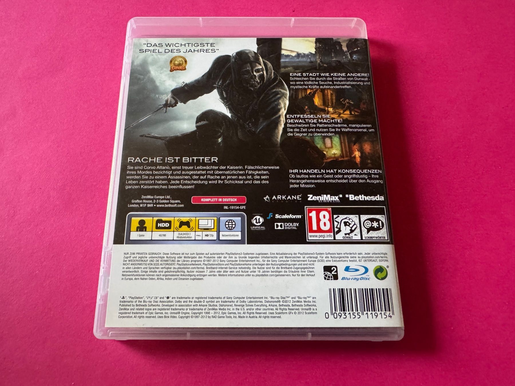 Sony Giochi: DISHONORED SPIEL FÜR PS3 – Usato da Hägendorf venduto da Briansgameshop 2