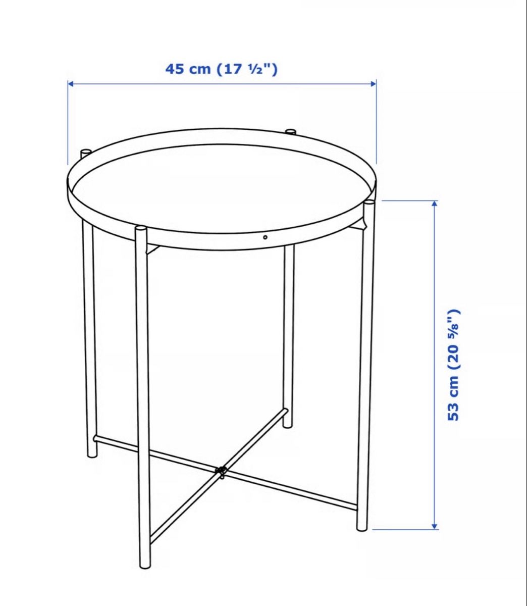 Tavoli: Ikea Tabletttisch „GLADOM“ – Usato da Steinmaur venduto da Poleni 6