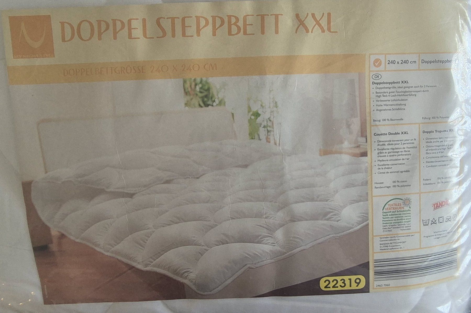 Aldi Coperte: Doppelstepdecke XXL – Nuovo (secondo la descrizione) da Winterthur venduto da angawi