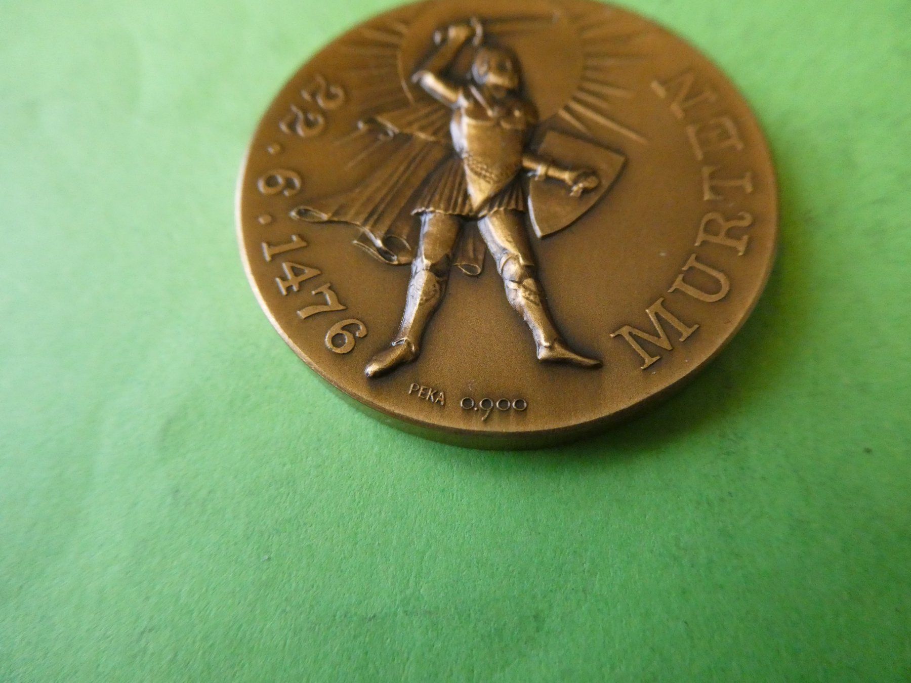 Medaglie: Murten 1970, Bronzemedaille PEKA .900 – Usato da Hinterforst venduto da Rohusri 1