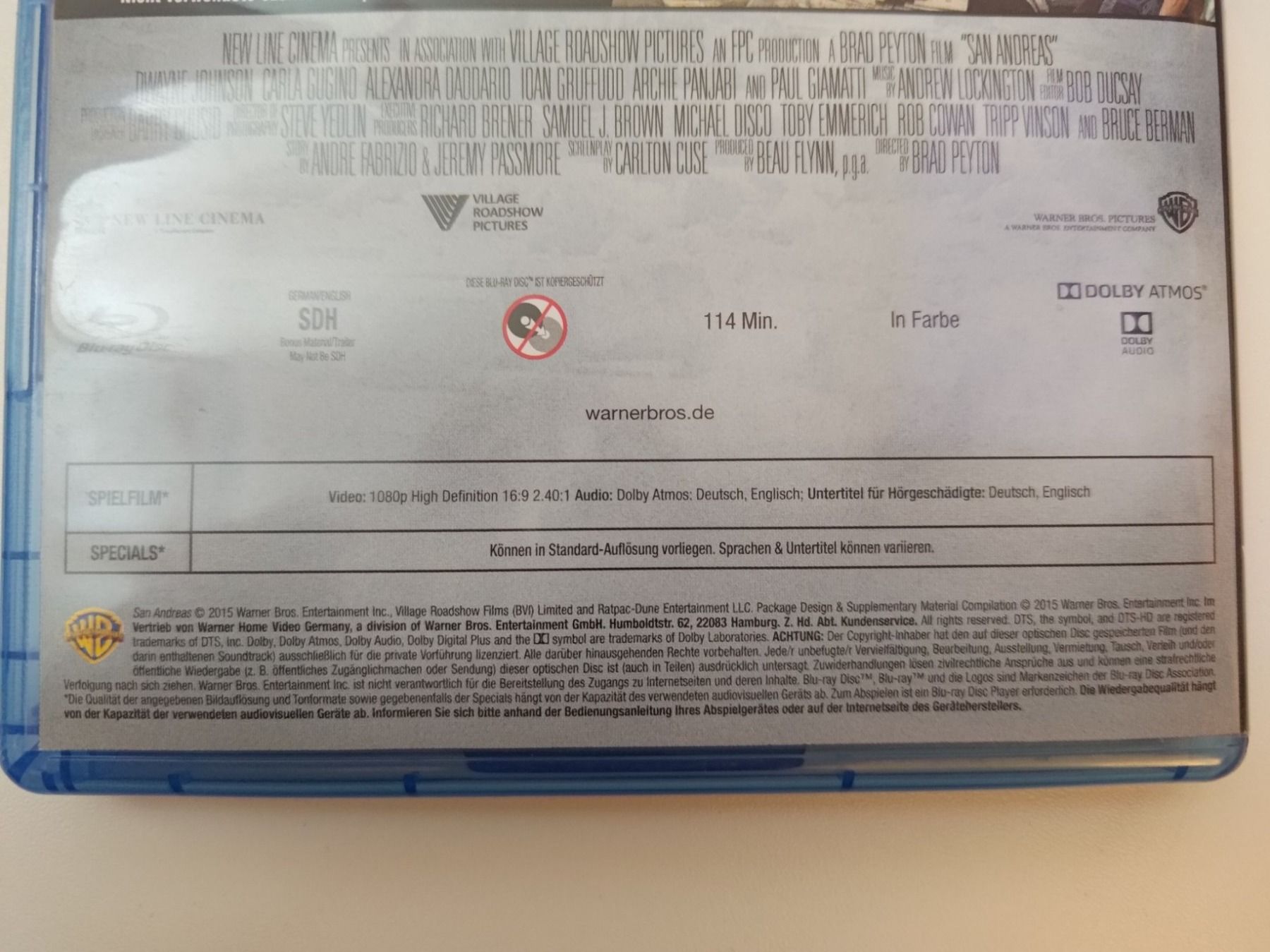 Tous les DVDs: San Andreas – D'occasion à Liestal par Kratzilla 3