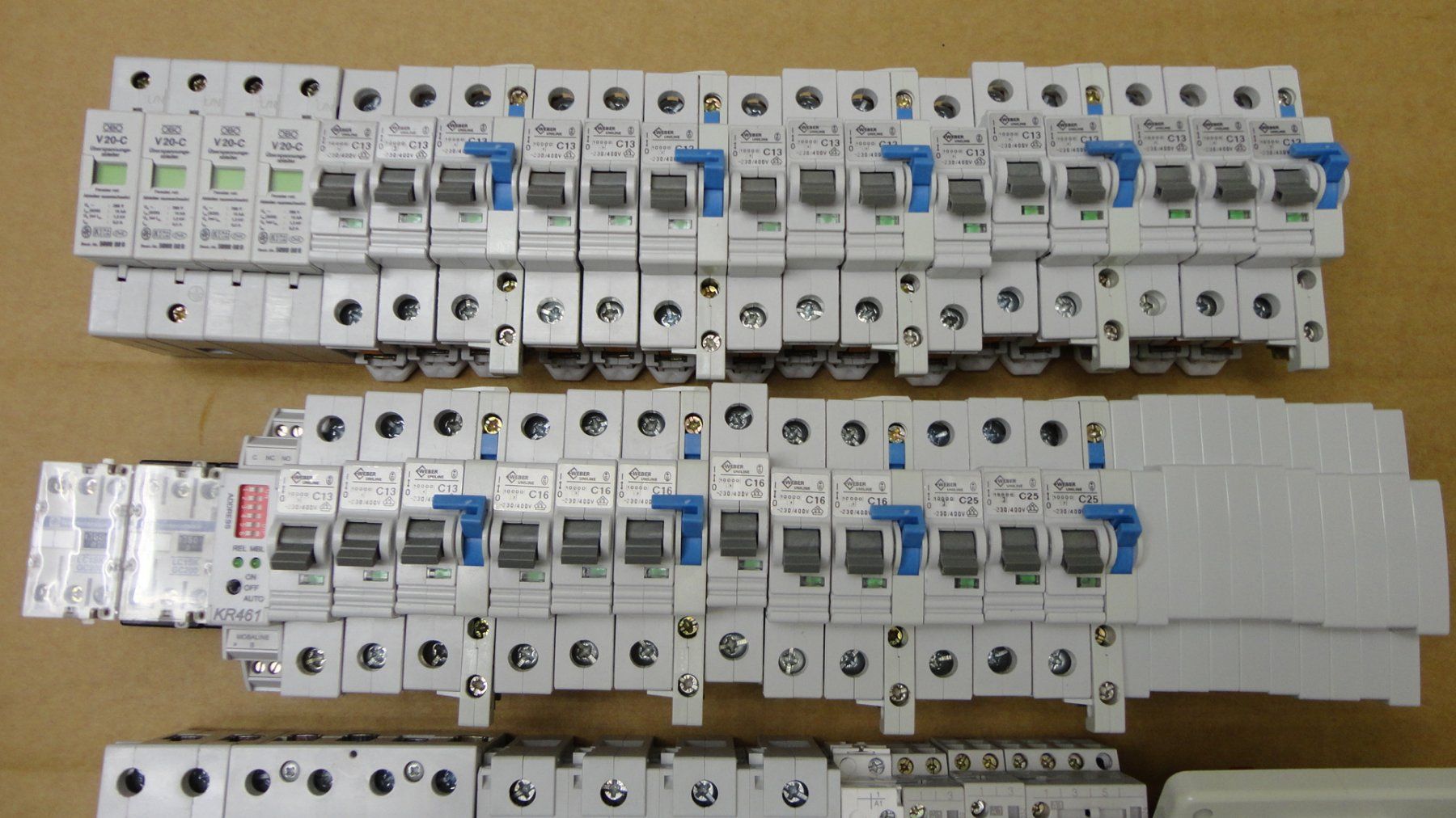 Alimentazione elettrica: FI/LS WEBER UNILINE Leitungsschutzschalter – Usato da Emmen venduto da Dora024 1