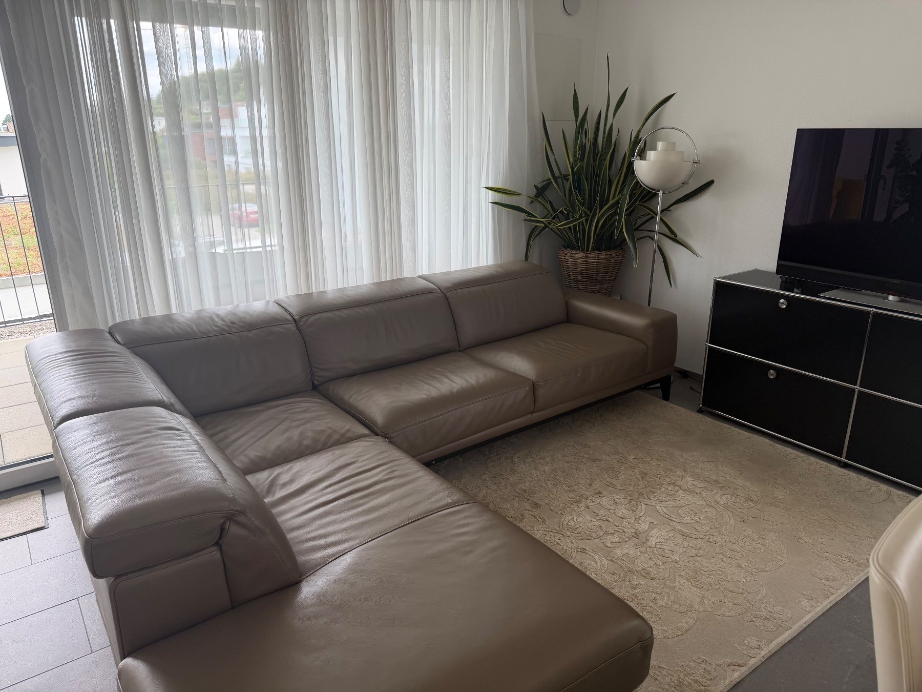 Natuzzi Divani: Natuzzi Sofa „Borghese“ Echtleder – Usato da Oberwil-Lieli venduto da MG_2018 6