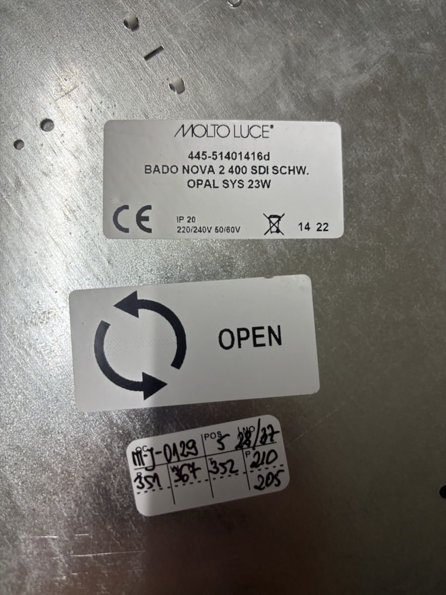 Lampadari & plafoniere: Deckenleuchte Molto Luce BADO NOVA 2 400 – Usato da Zürich venduto da memories204 3