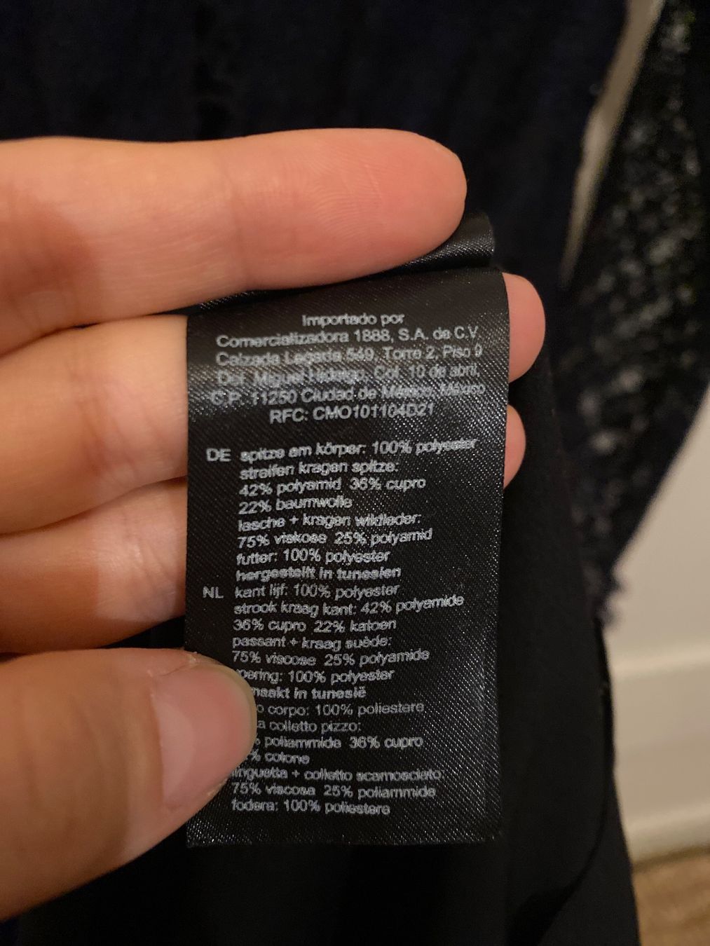Sandro Vestiti: Sandro Spitzenkleid Gr 36 dunkelblau – Usato da Langenthal venduto da morena86 5