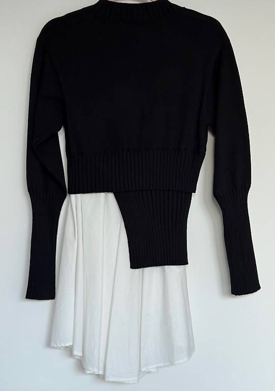 Pullover & Sweatshirts: Neu - Gepatchter Rundhalspullover – Gebraucht aus Zürich von YanaZam 4