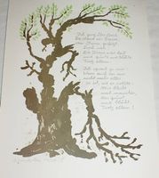 Lithographie von Rudolf Wunderlin (Baum)