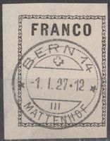 Francozettel SBK 1C mit ST Bern Mattenhof