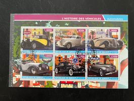 2015 Djibouti Old Cars   Block gest.   (A572)