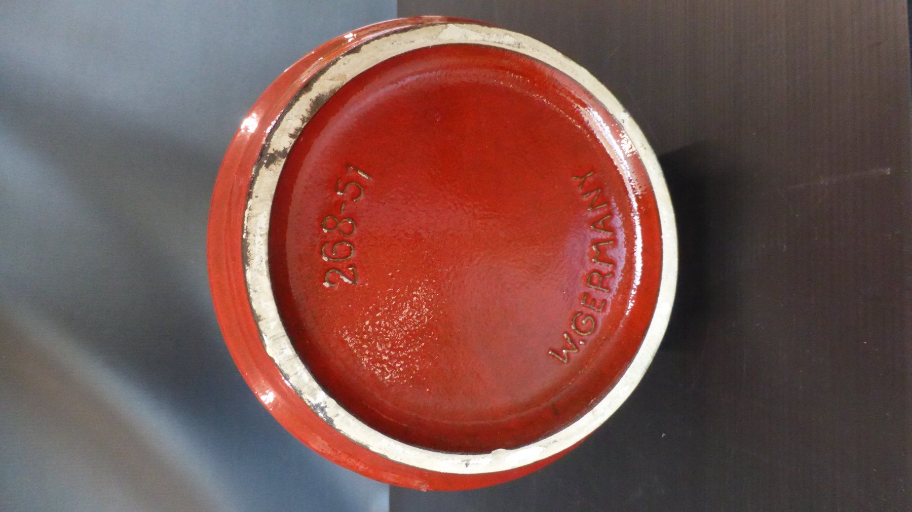 Vasi & Recipienti: Scheurich Vase rot Vintage – Usato da Basel venduto da bk_brockibasel 3
