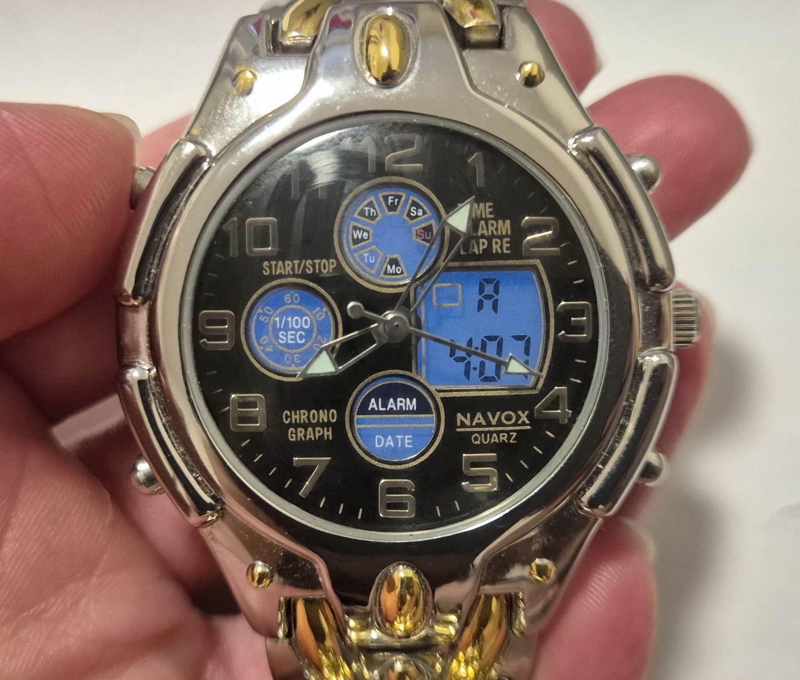 Orologi: Navox Chronograph – Difettoso da Genève venduto da BKYB 1