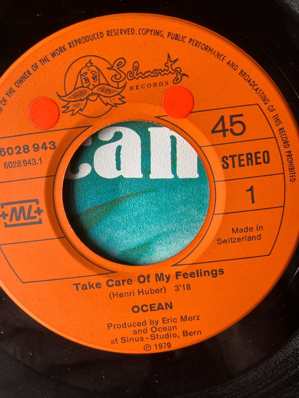 Dischi in vinile: Ocean – Usato da Aarwangen venduto da Jukebox3 5