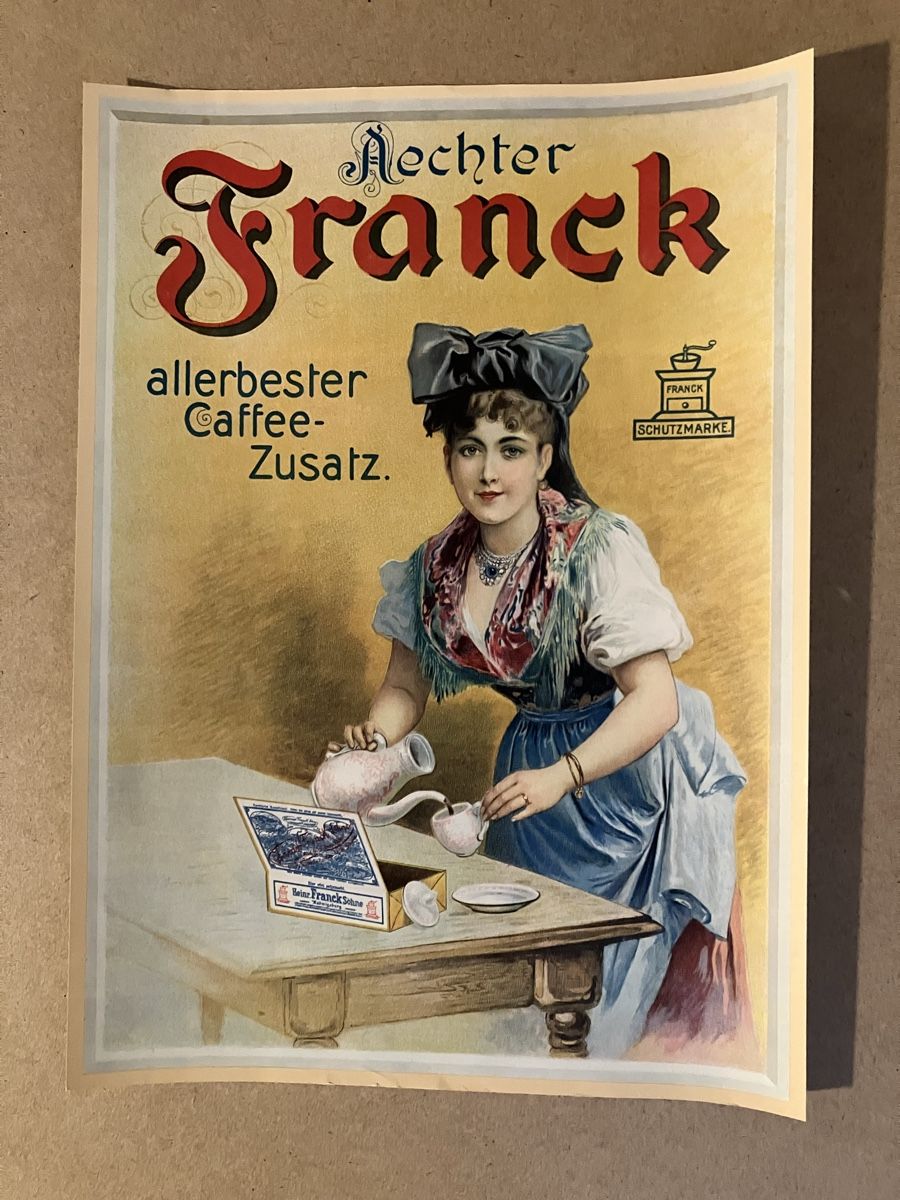 Foto & Immagini: 4 Kleinplakate Caffeezusatz Franck – Usato da Eglisau venduto da claudio1757 3