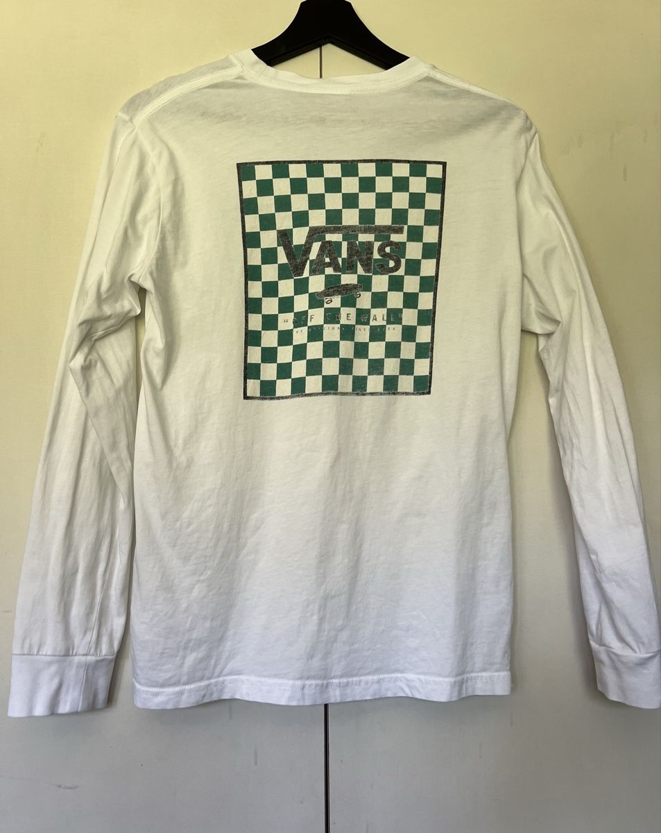 Vans T-shirt: Vans Langarmshirt Weiss Grösse XS  – Usato da moosseedorf venduto da andrina.salis 1