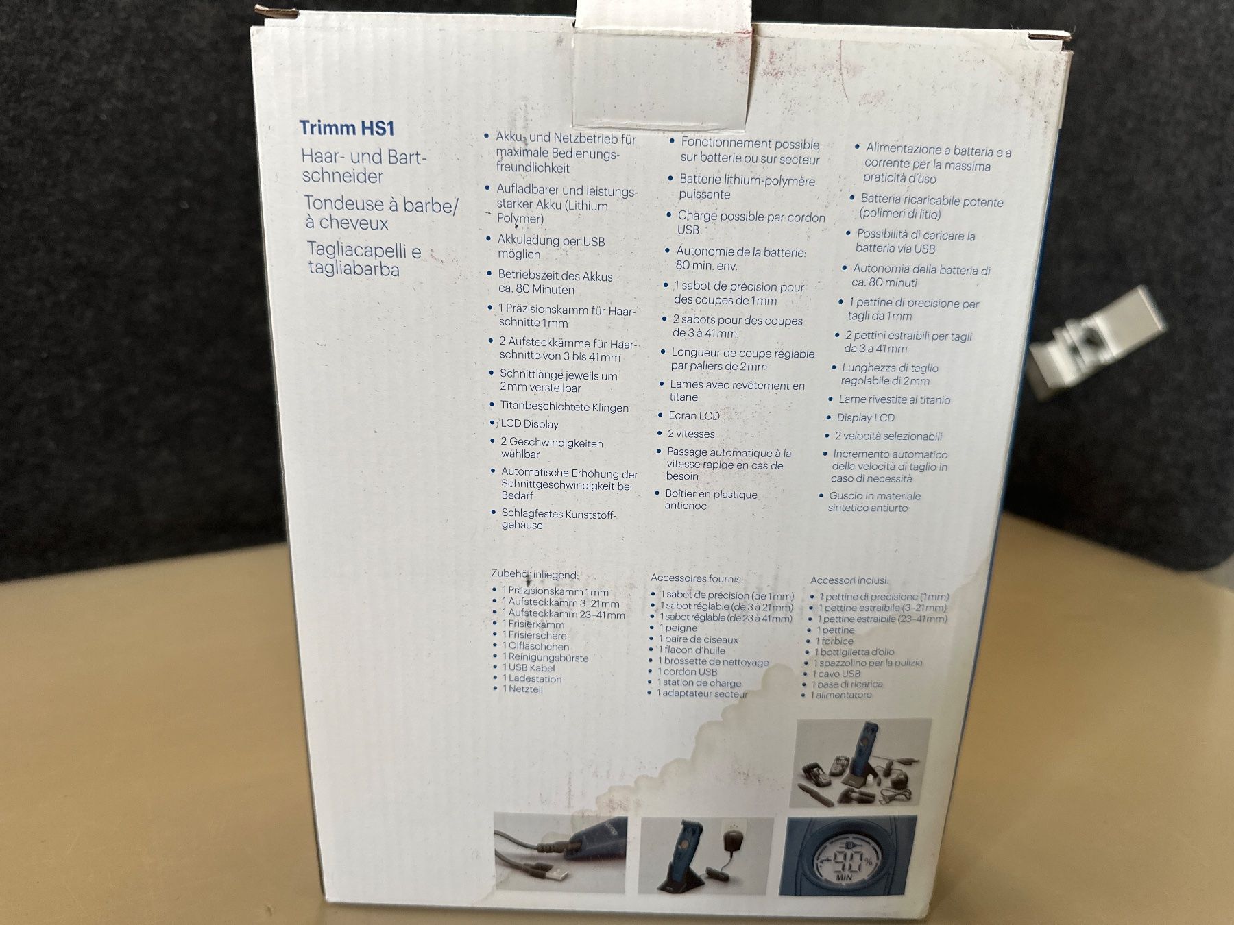 Schneiden: Satrap Haar- und Bartschneider NEU – Neu und originalverpackt aus Brügg BE von TSP02 1